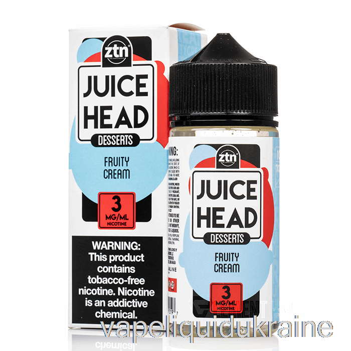 Vape Ukraine Fruity Cream - Juice Head - 100mL 3mg